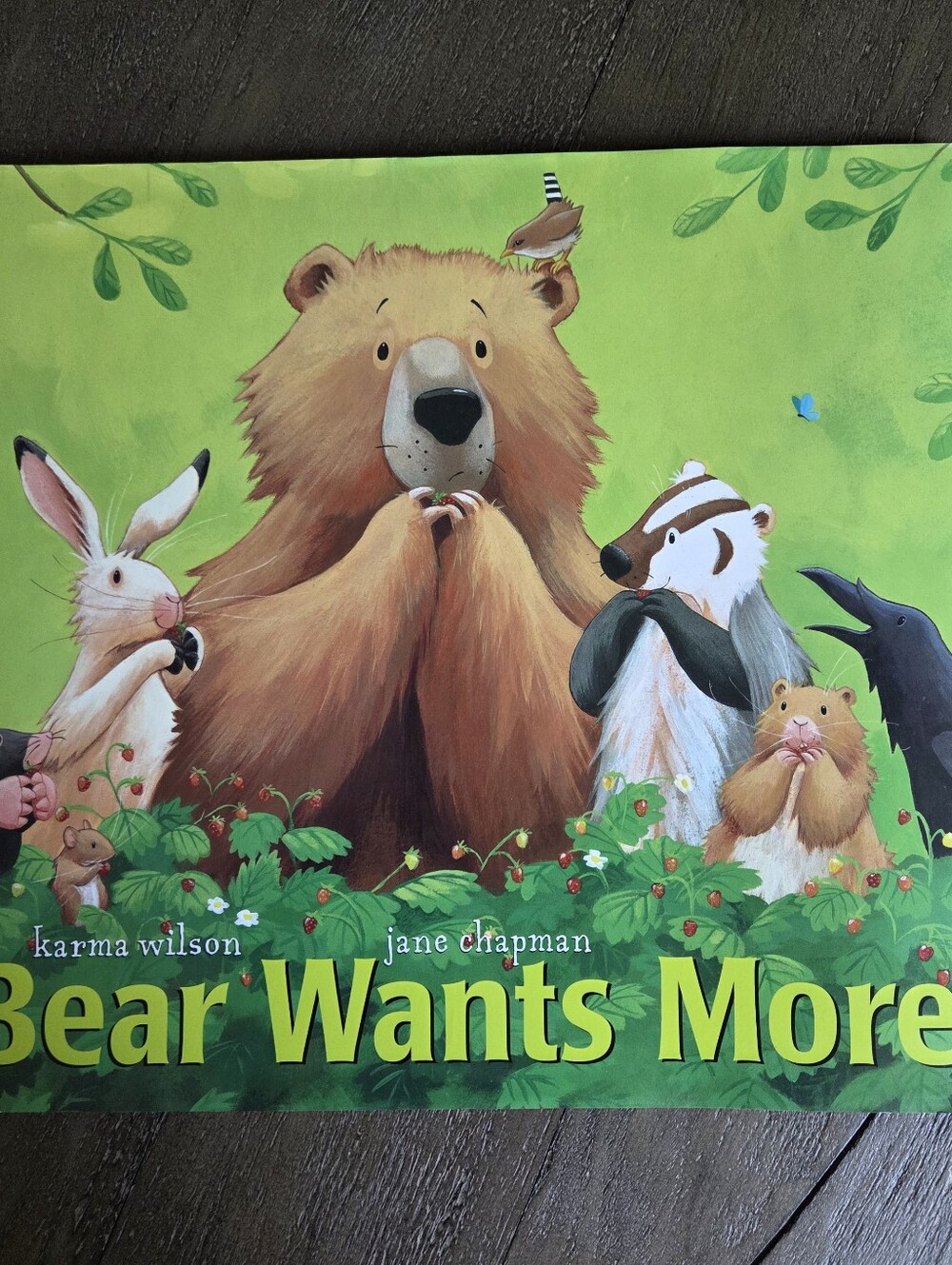 Bear Wants More by Karma Wilson, Hardback with dust jacket